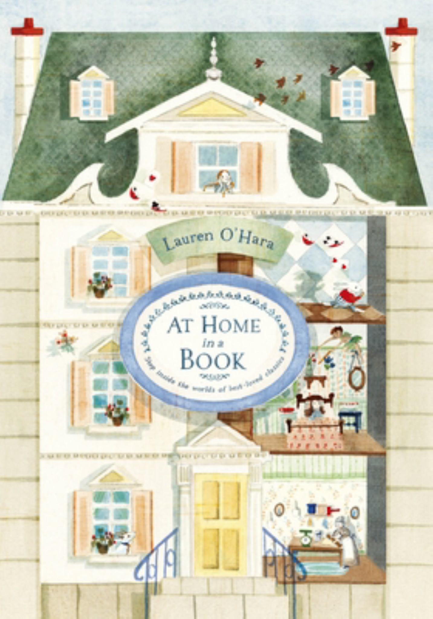 At Home in a Book Cover Image