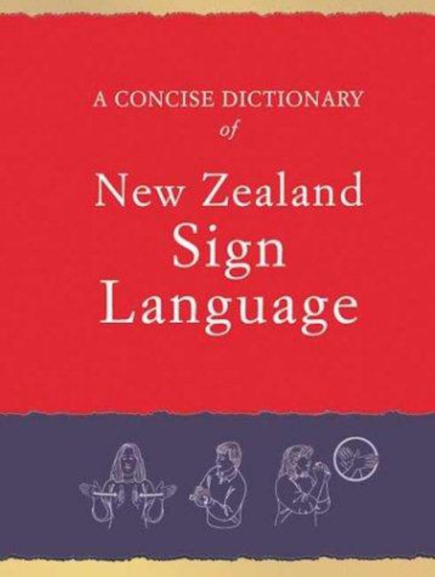 Concise Dictionary of NZ Sign Language Cover Image