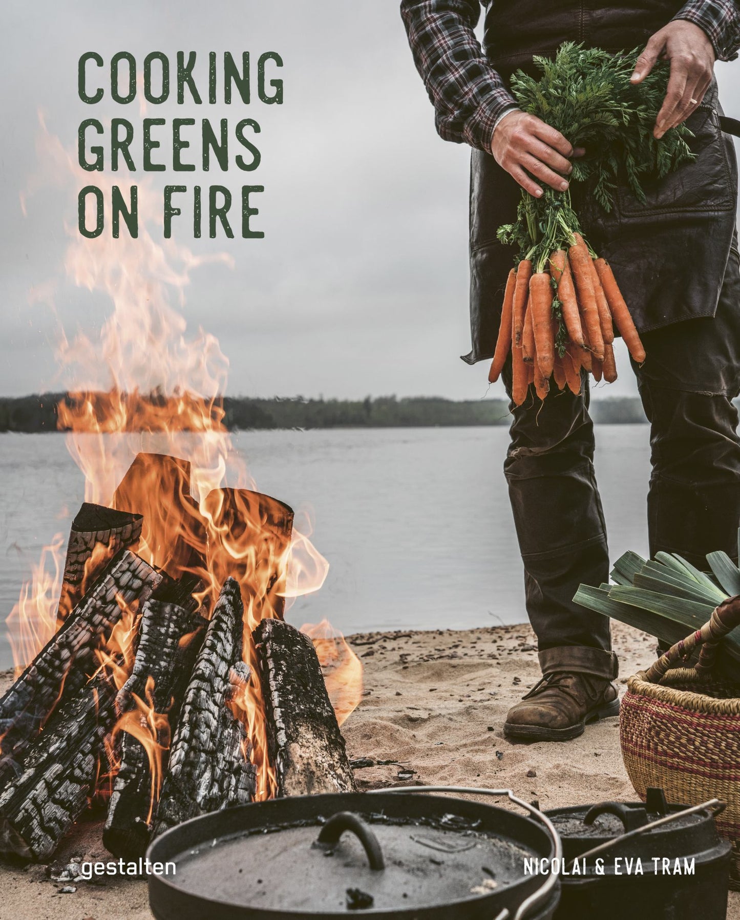 Cooking Greens on Fire : Vegetarian Recipes for the Dutch Oven and Grill Cover Image