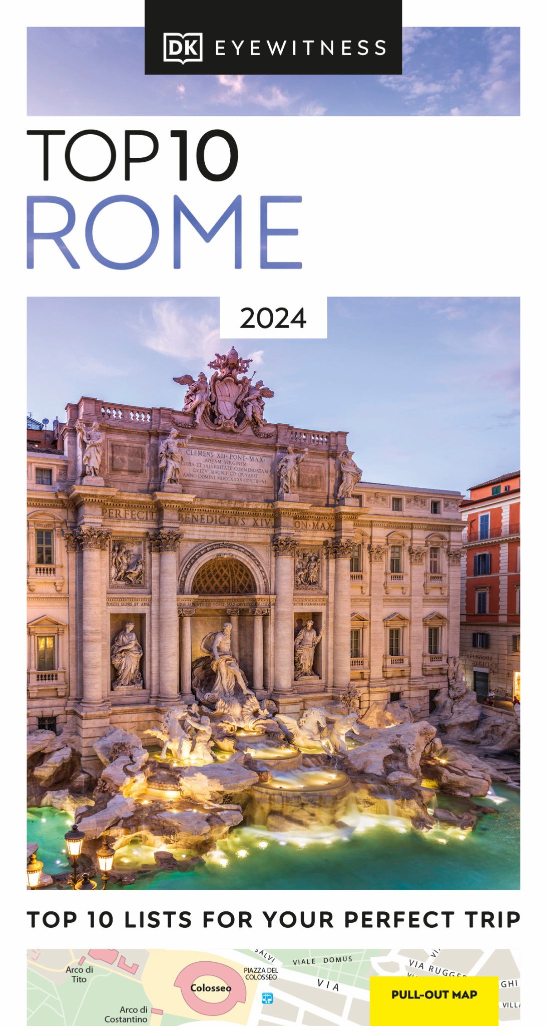 Rome DK Eyewitness Top 10 2024 Cover Image