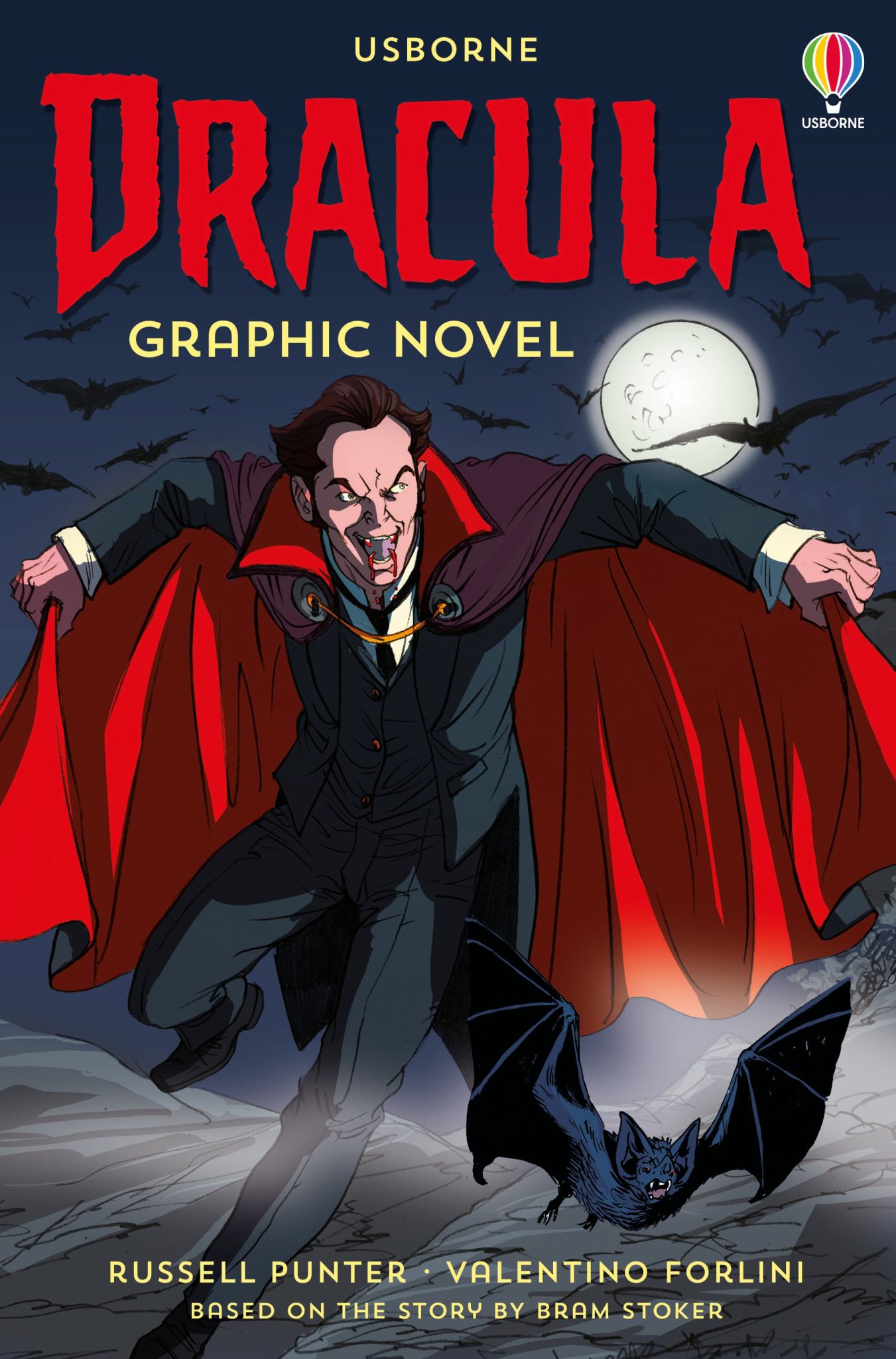 Dracula Graphic Novel Cover Image