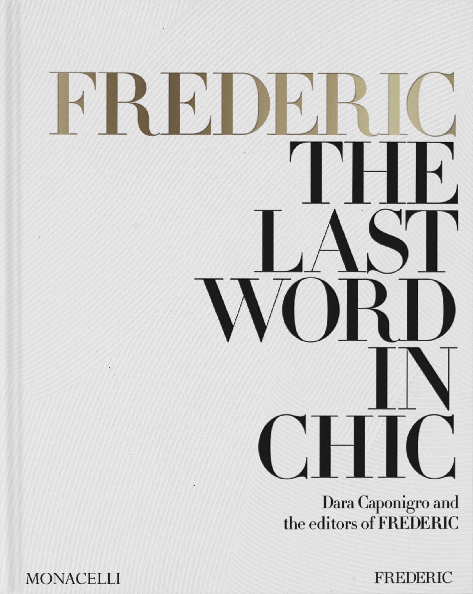 FREDERIC: the Last Word in Chic Cover Image