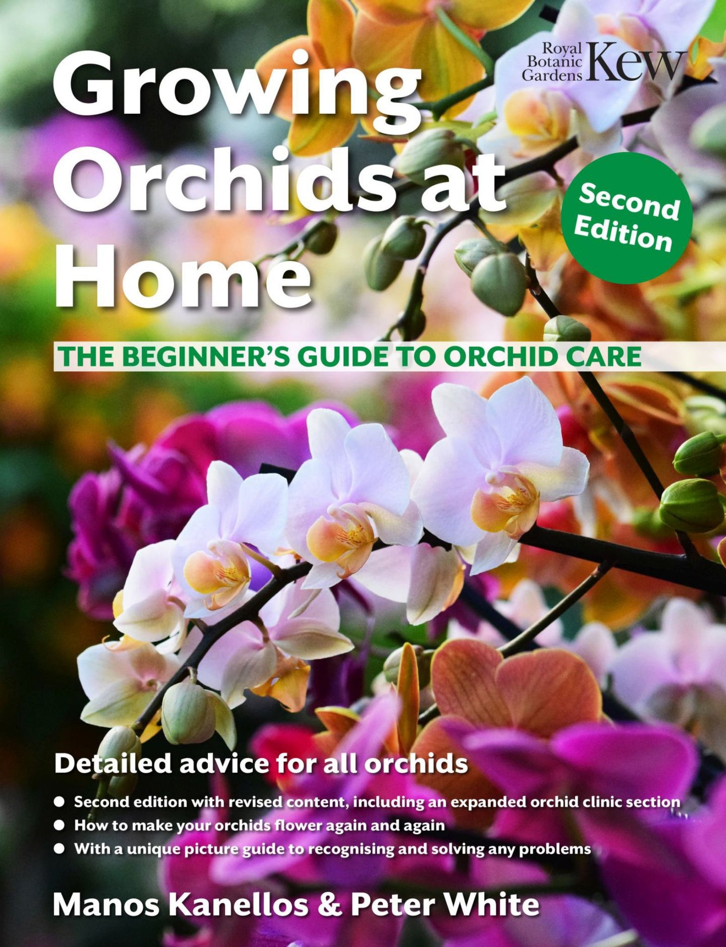 Growing Orchids at Home The Beginner's Guide to Orchid Care Cover Image