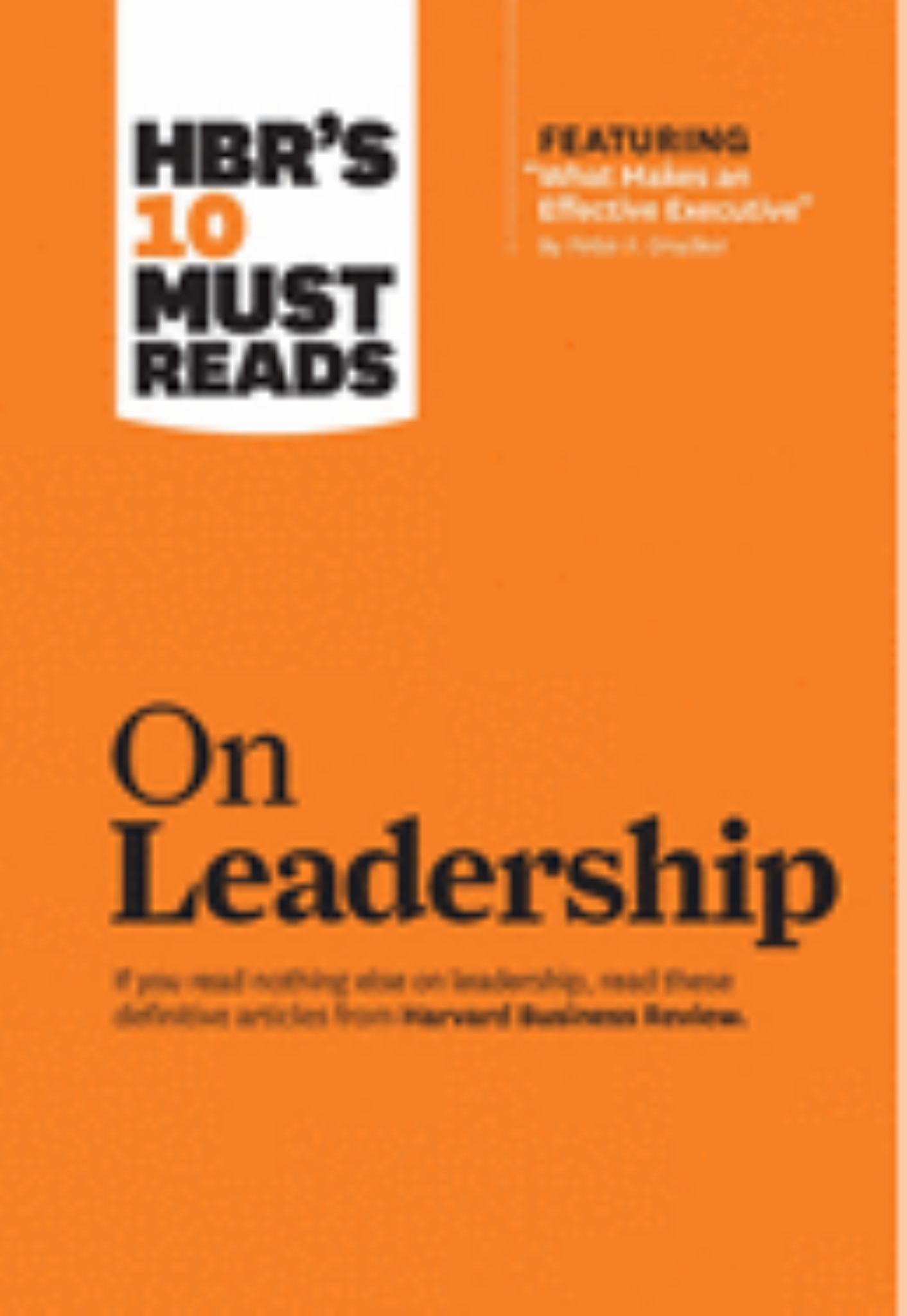 On Leadership Cover Image
