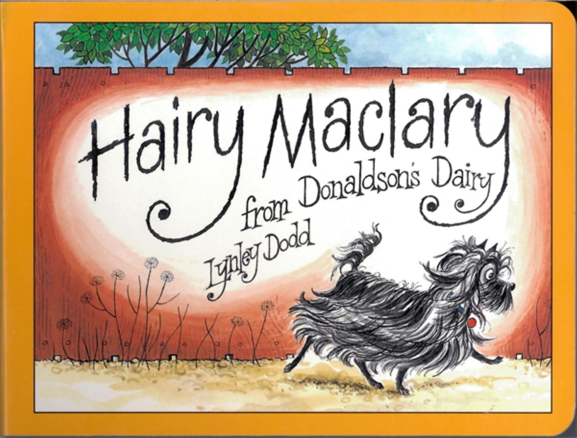 Hairy Maclary from Donaldson's Dairy Board Book Cover Image