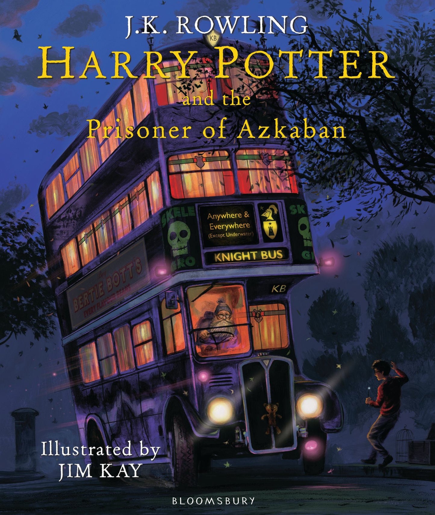 Harry Potter & the Prisoner of Azkaban: Illustrated Edition Cover Image