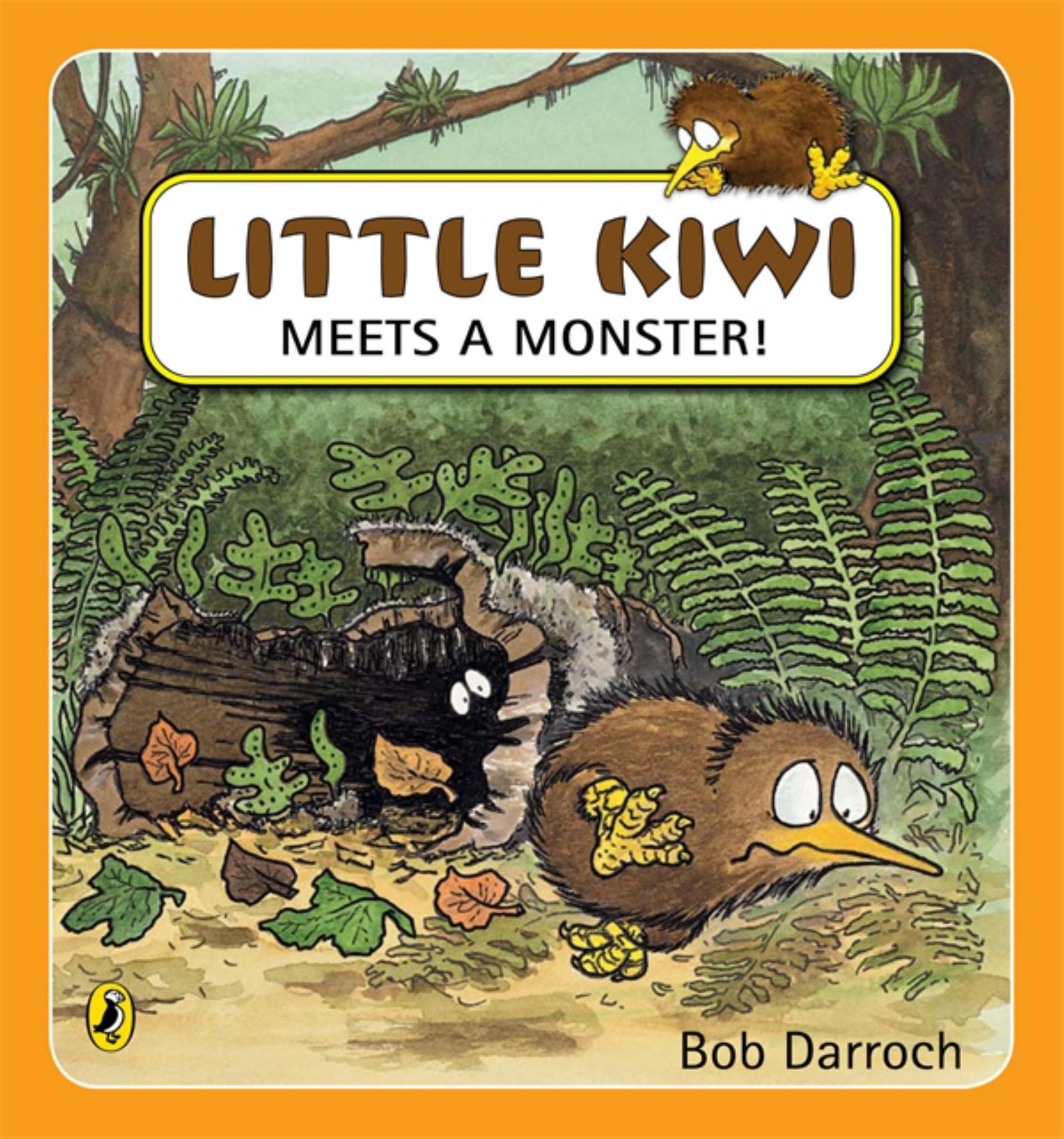 Little Kiwi Meets a Monster! Cover Image