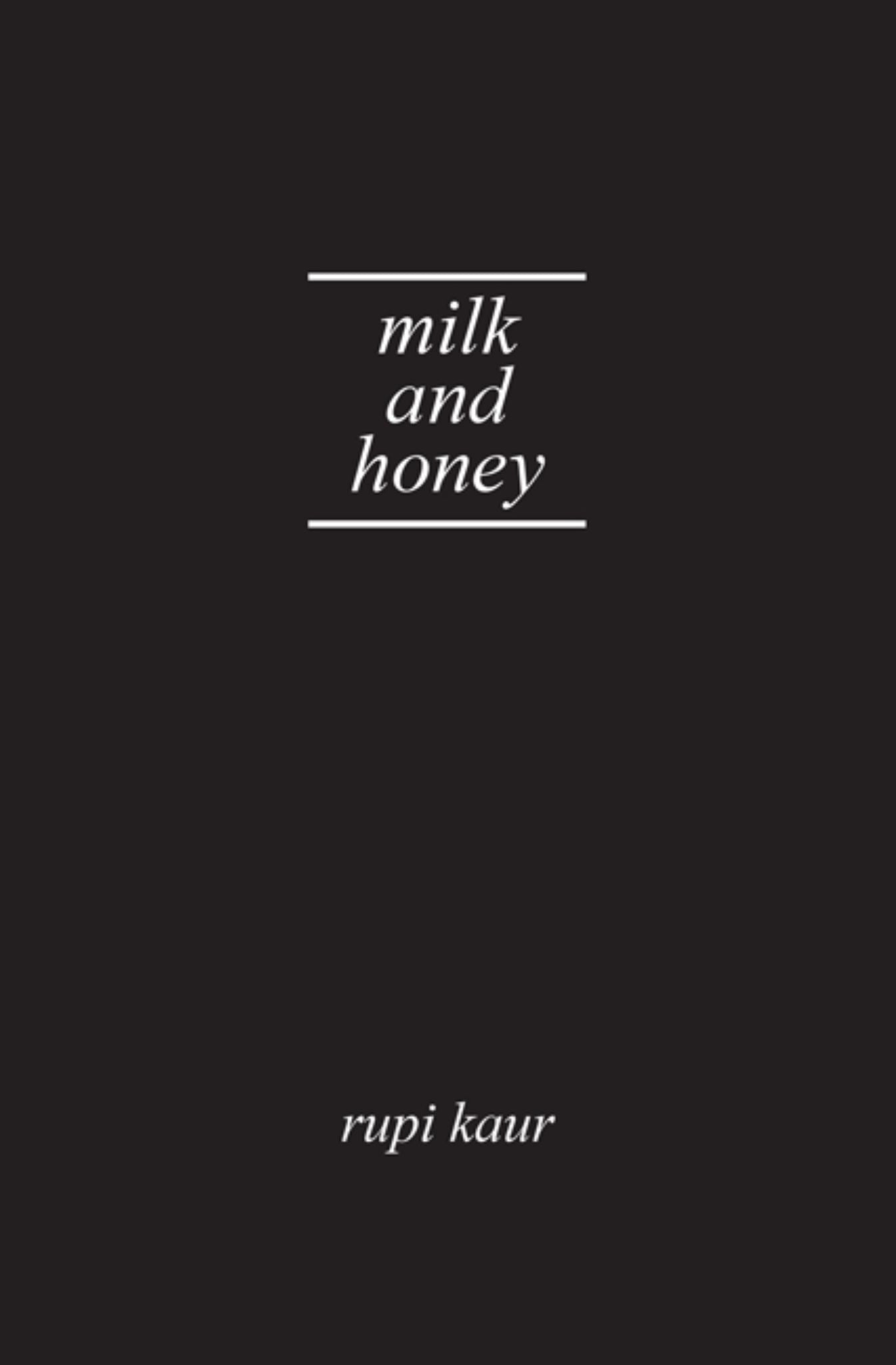 Milk and Honey Cover Image