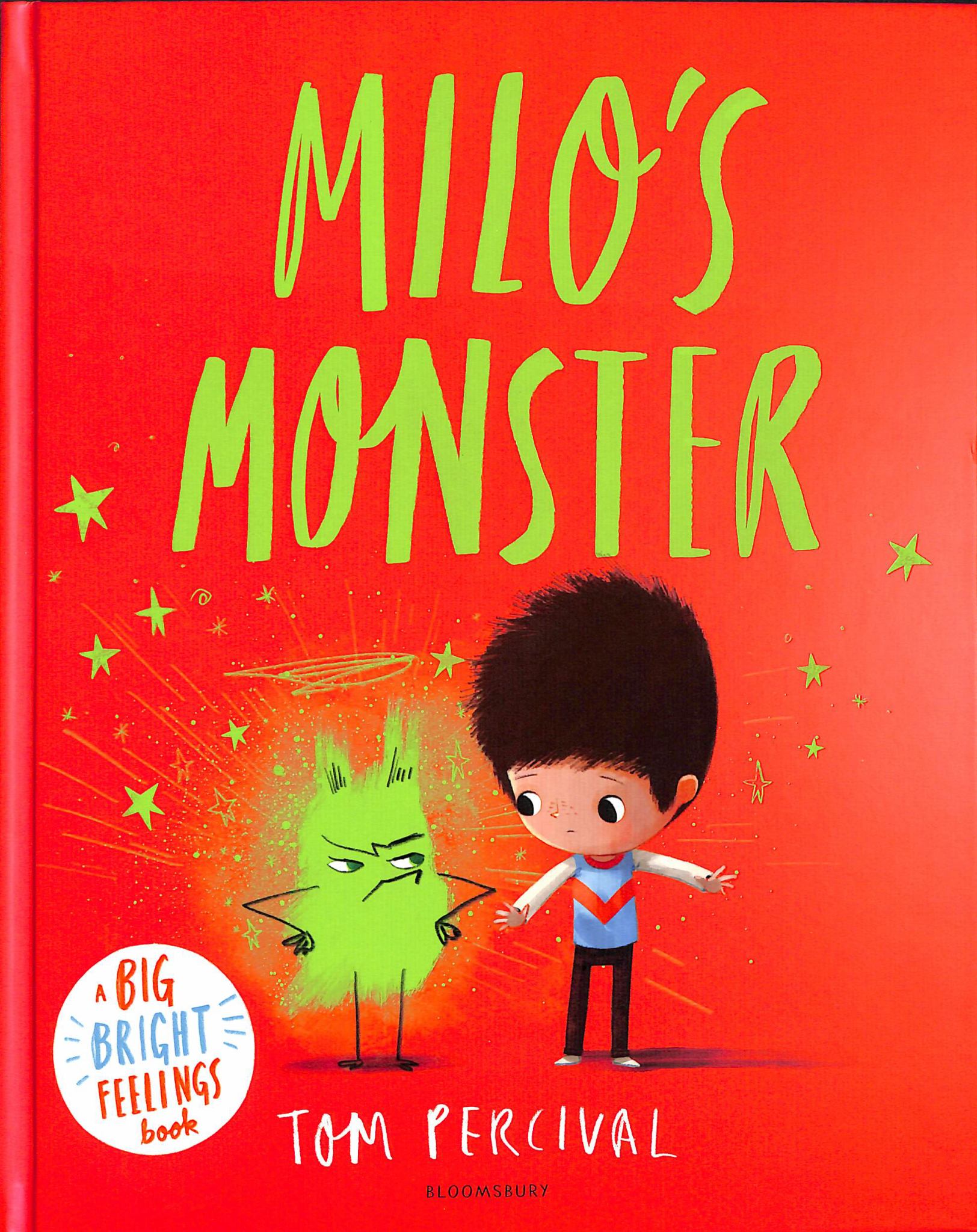 Milo's Monster a Big Bright Feelings Book Cover Image