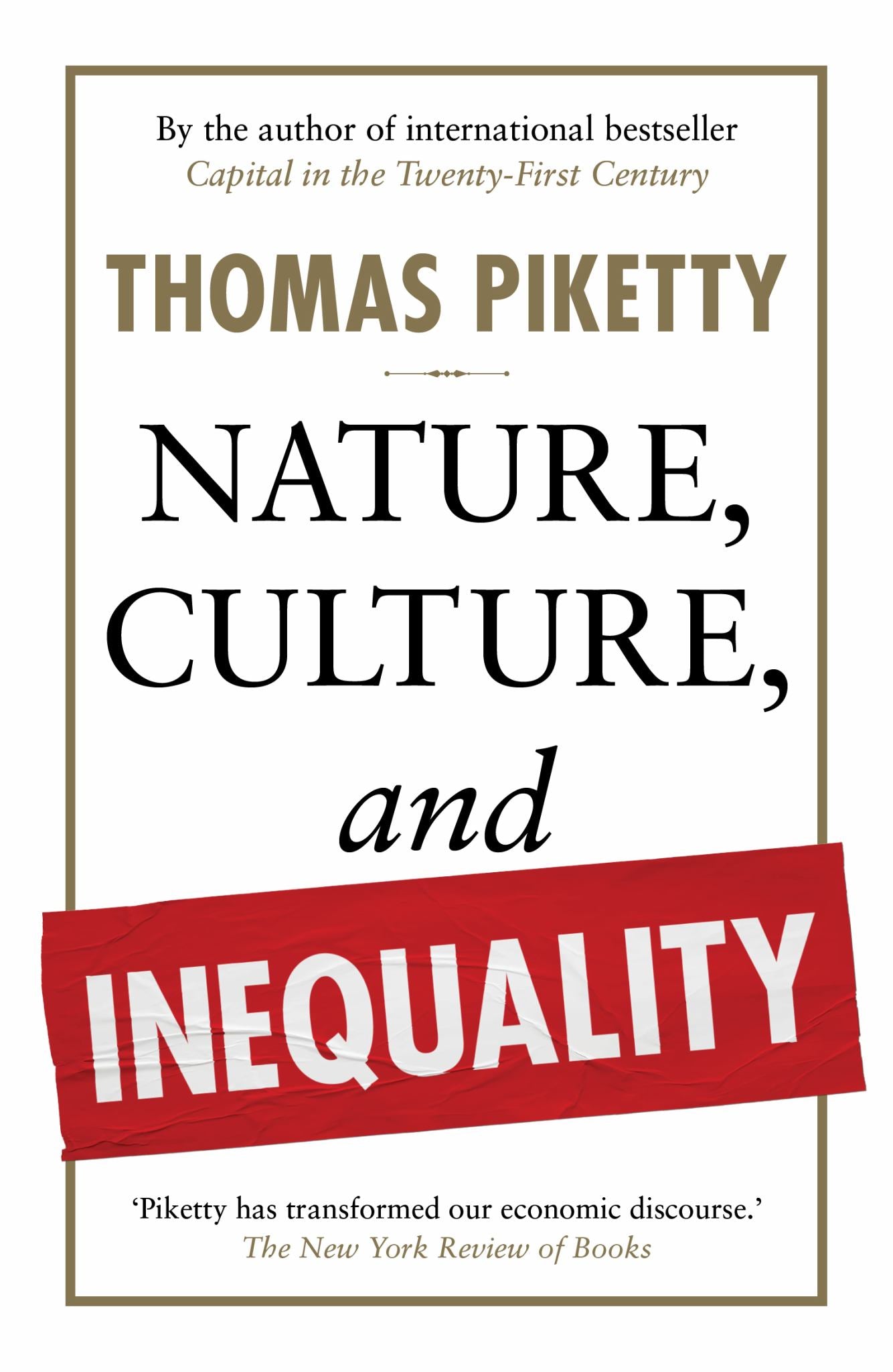 Nature, Culture, & Inequality Cover Image