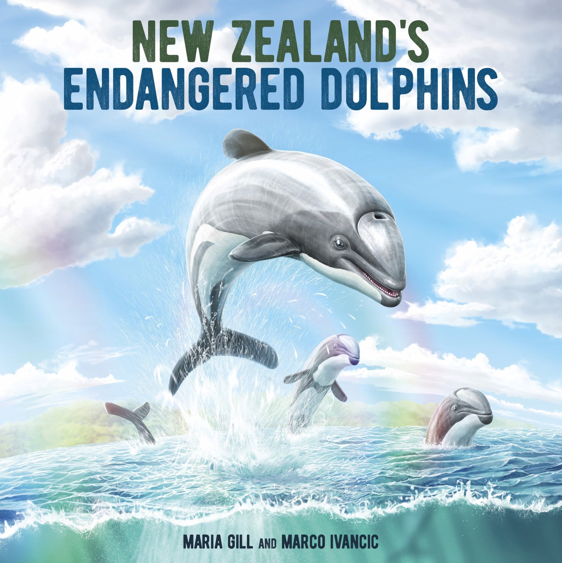 New Zealand's Endangered Dolphins Cover Image