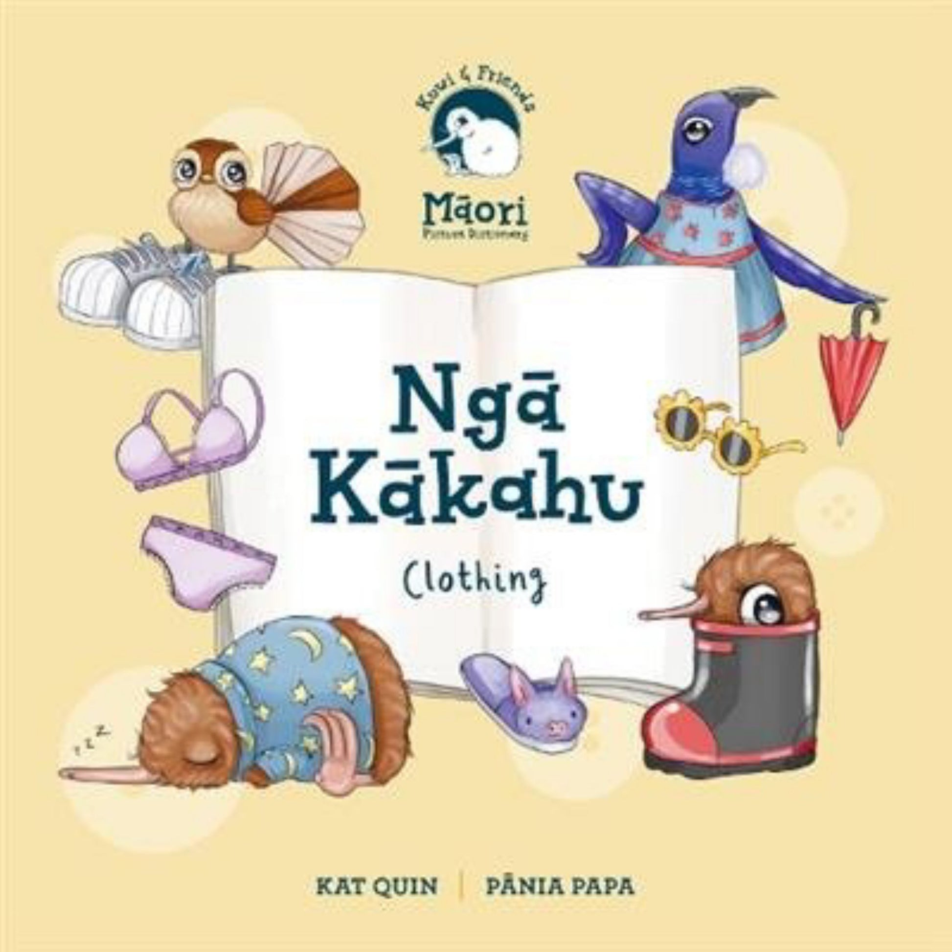 Kuwi & Friends Nga Kakahu: Clothing Cover Image