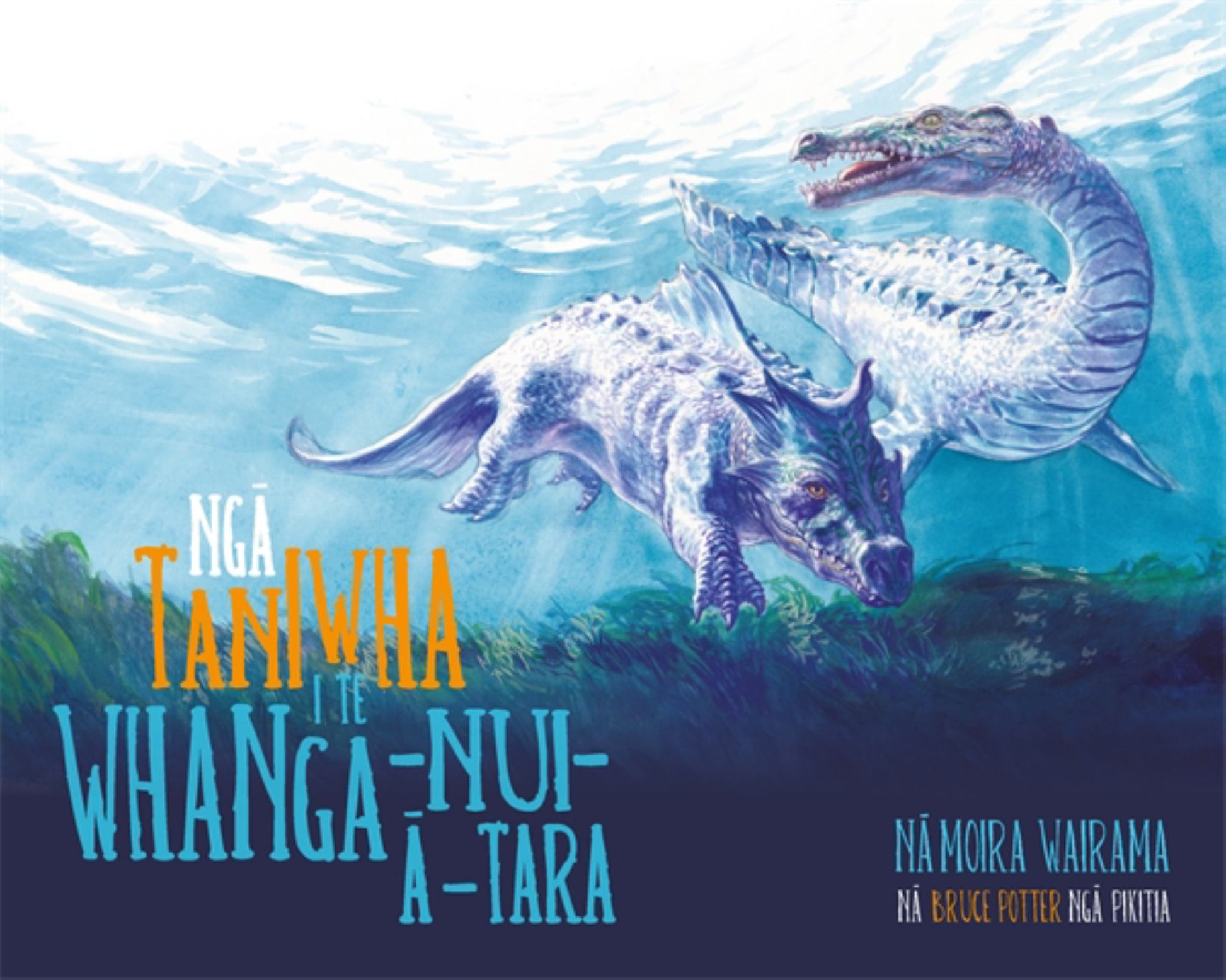 Nga Taniwha I Te Whanga Nui a Tara (Taniwha in the Wellington Harbour) Cover Image