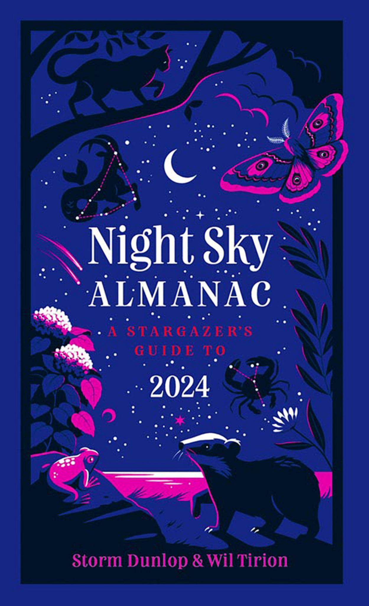 Night Sky Almanac 2024: A Stargazer's Guide Cover Image