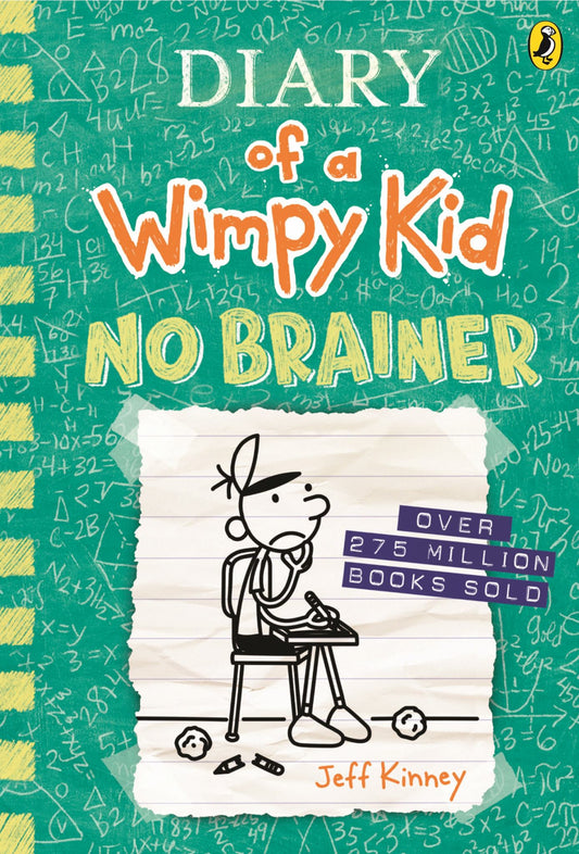 No Brainer #18 Diary of a Wimpy Kid Cover Image