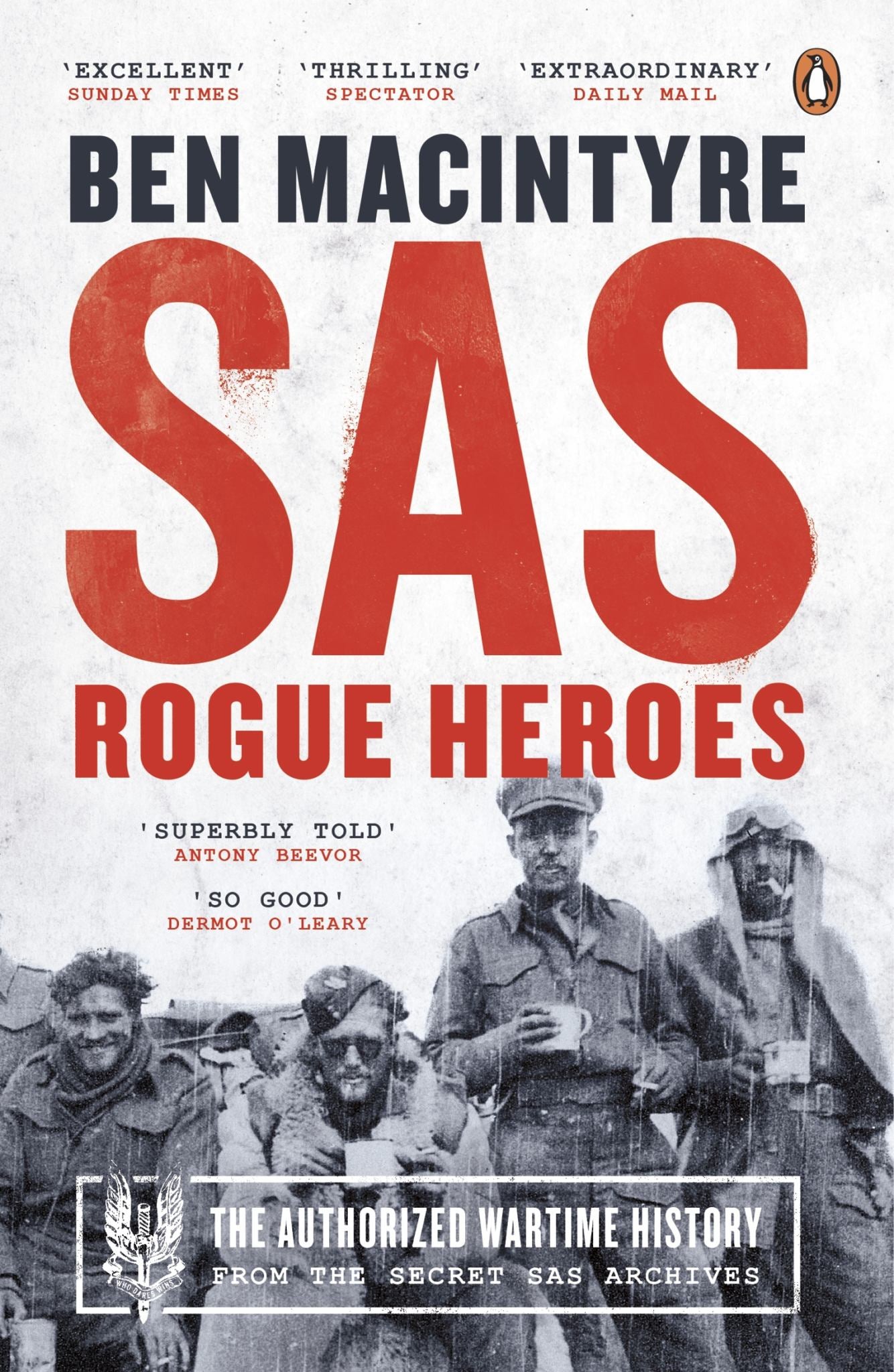 SAS Rogue Heroes: The Authorized Wartime History Cover Image