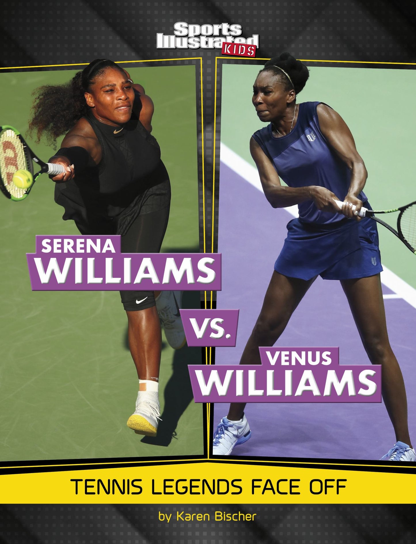 Serena Williams vs. Venus Williams Tennis Legends Face Off Cover Image