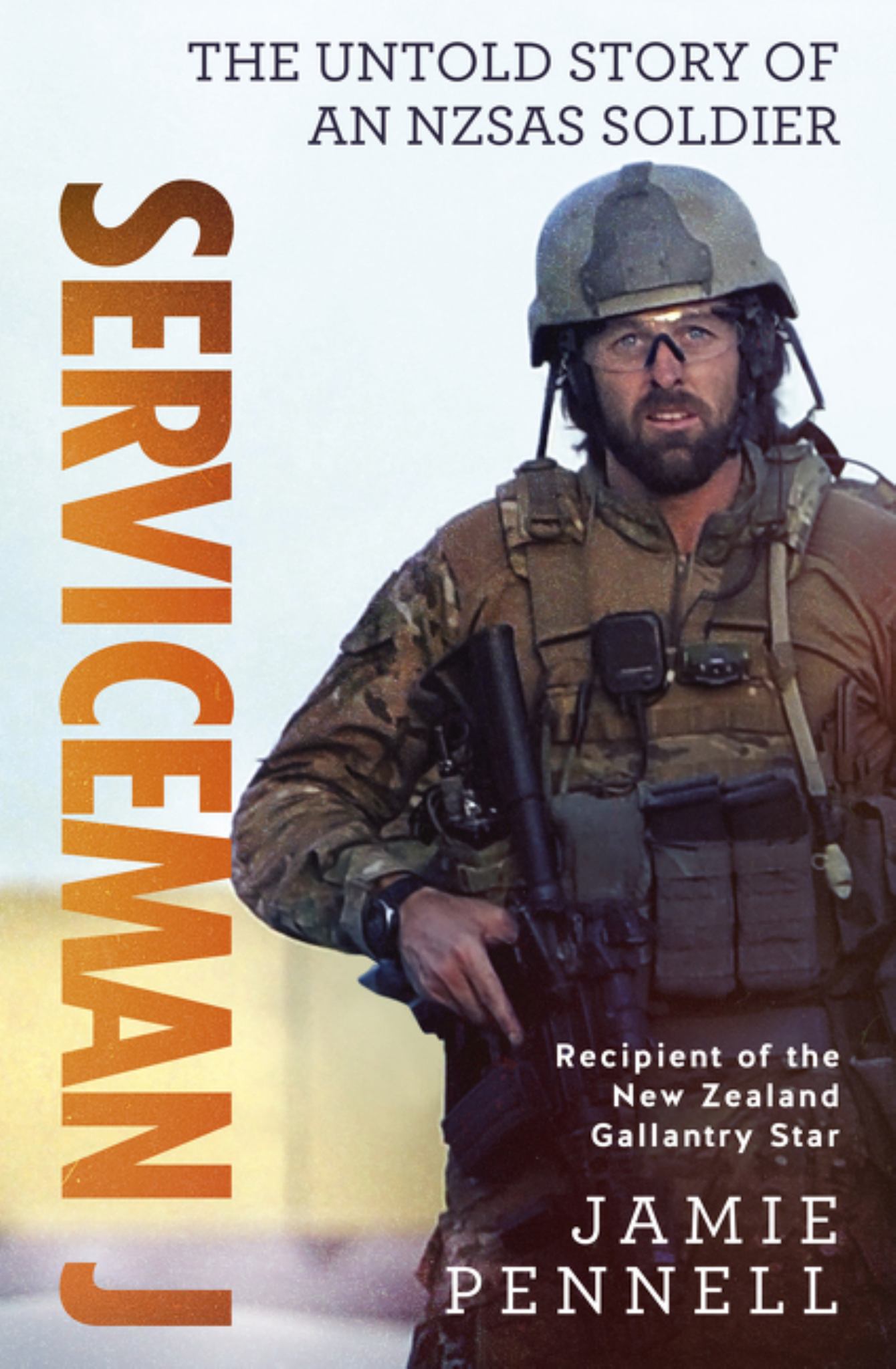 Serviceman J The Untold Story of a NZSAS Soldier Cover Image