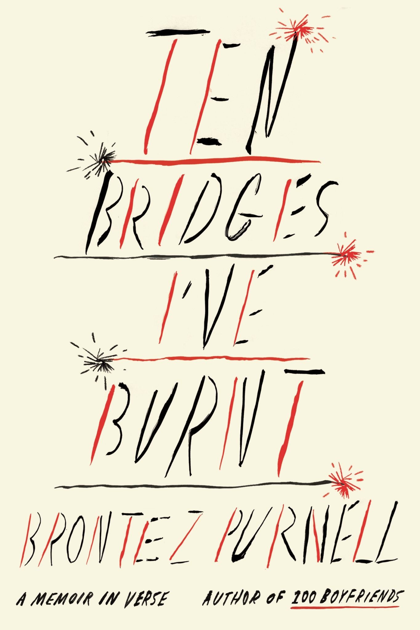 Ten Bridges I've Burnt : A Memoir in Verse Cover Image