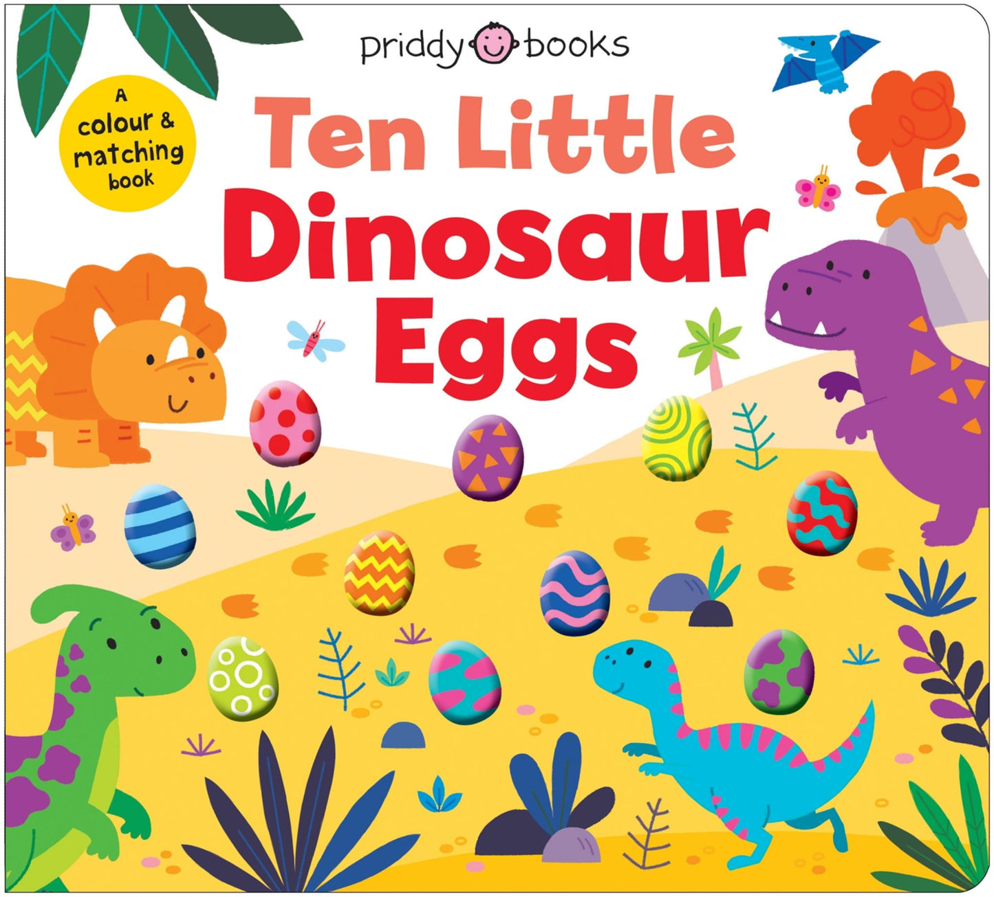 Little Squishies : Ten Little Dinosaur Eggs Cover Image