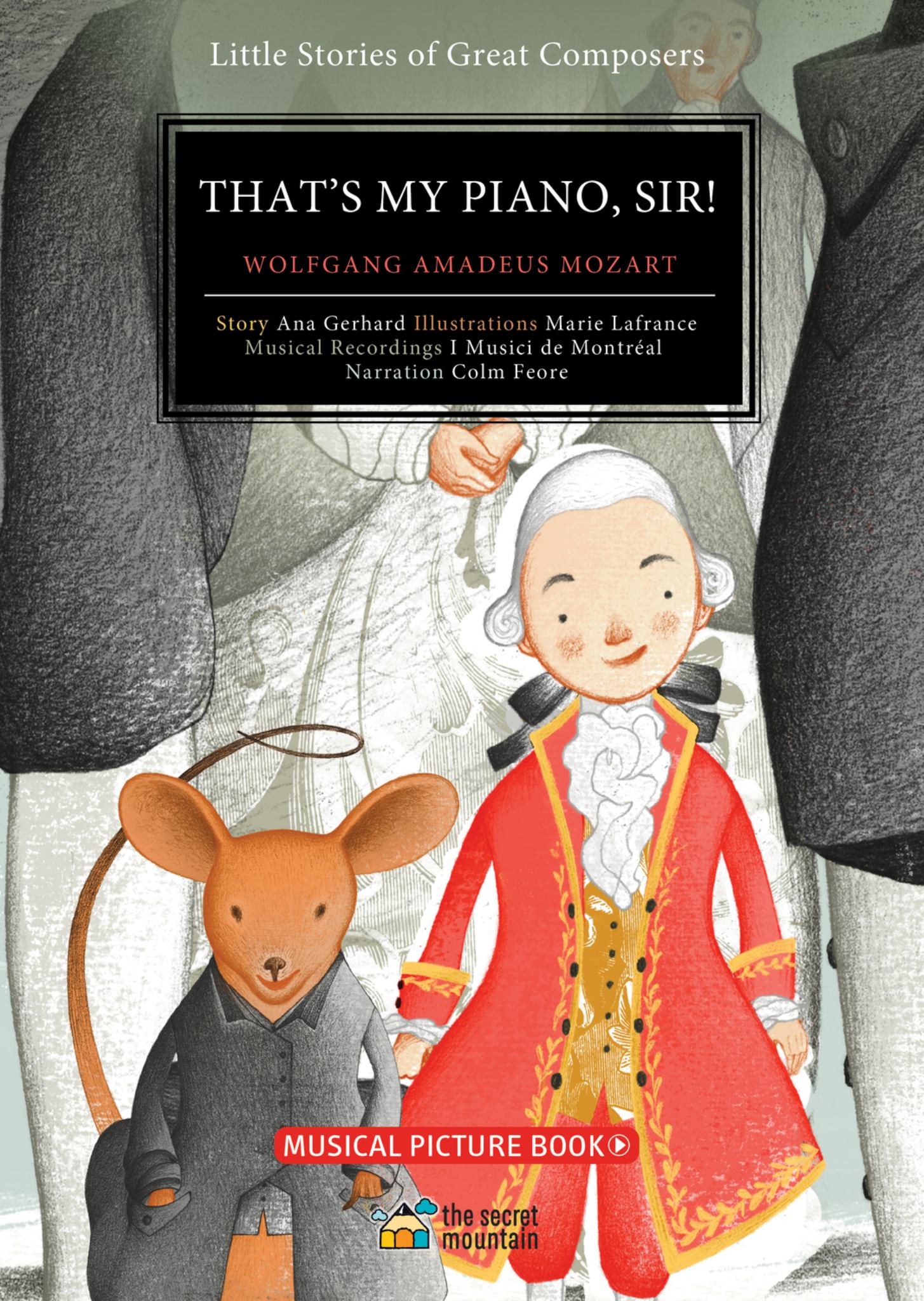 That's My Piano, Sir!: Wolfgang Amadeus Mozart Cover Image