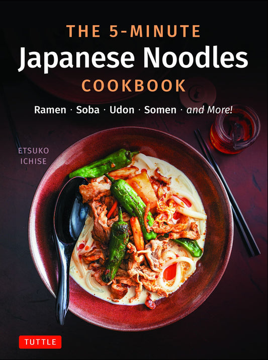 5-Minute Japanese Noodles Cookbook Cover Image