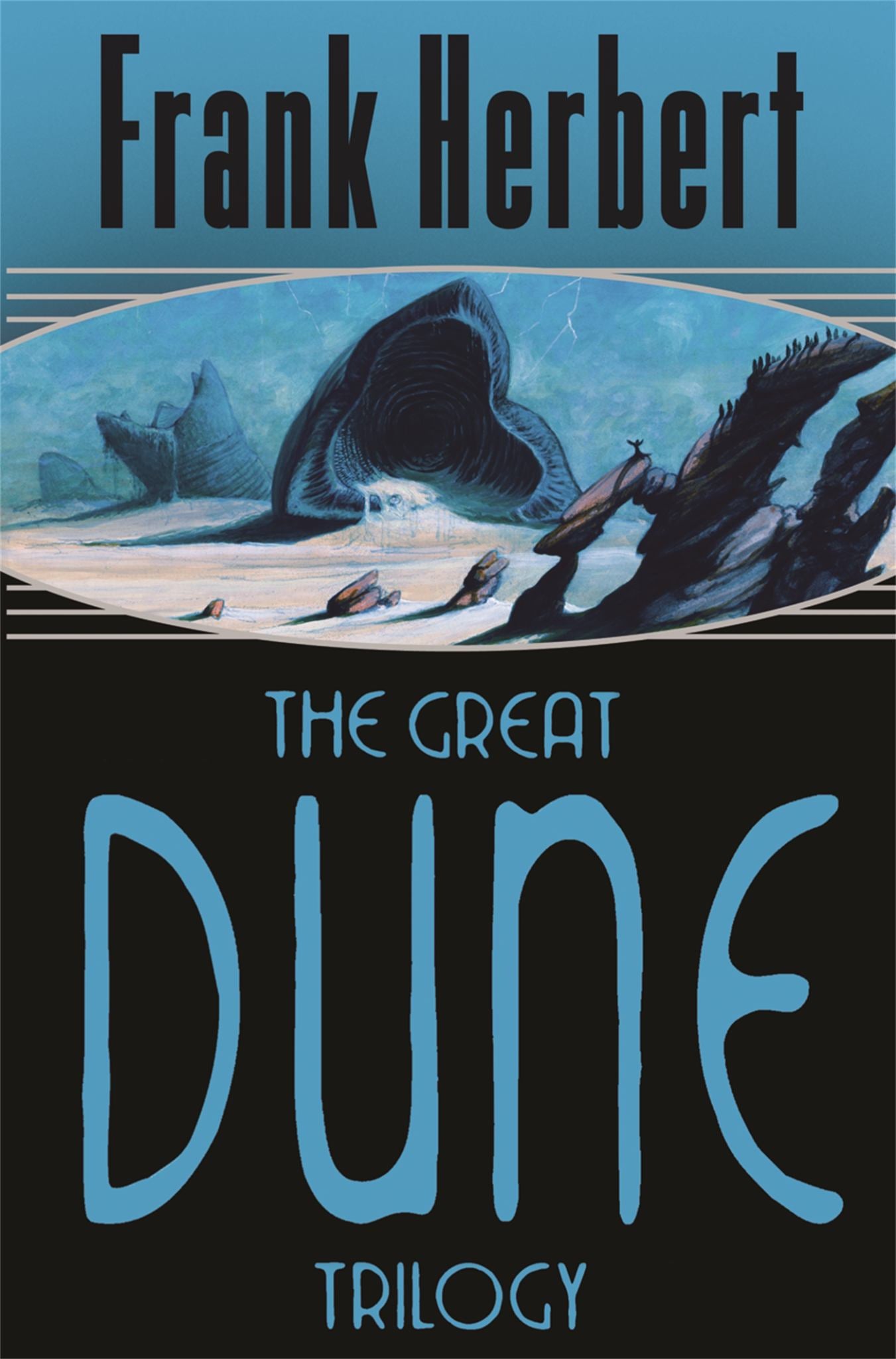 Great Dune Trilogy Cover Image