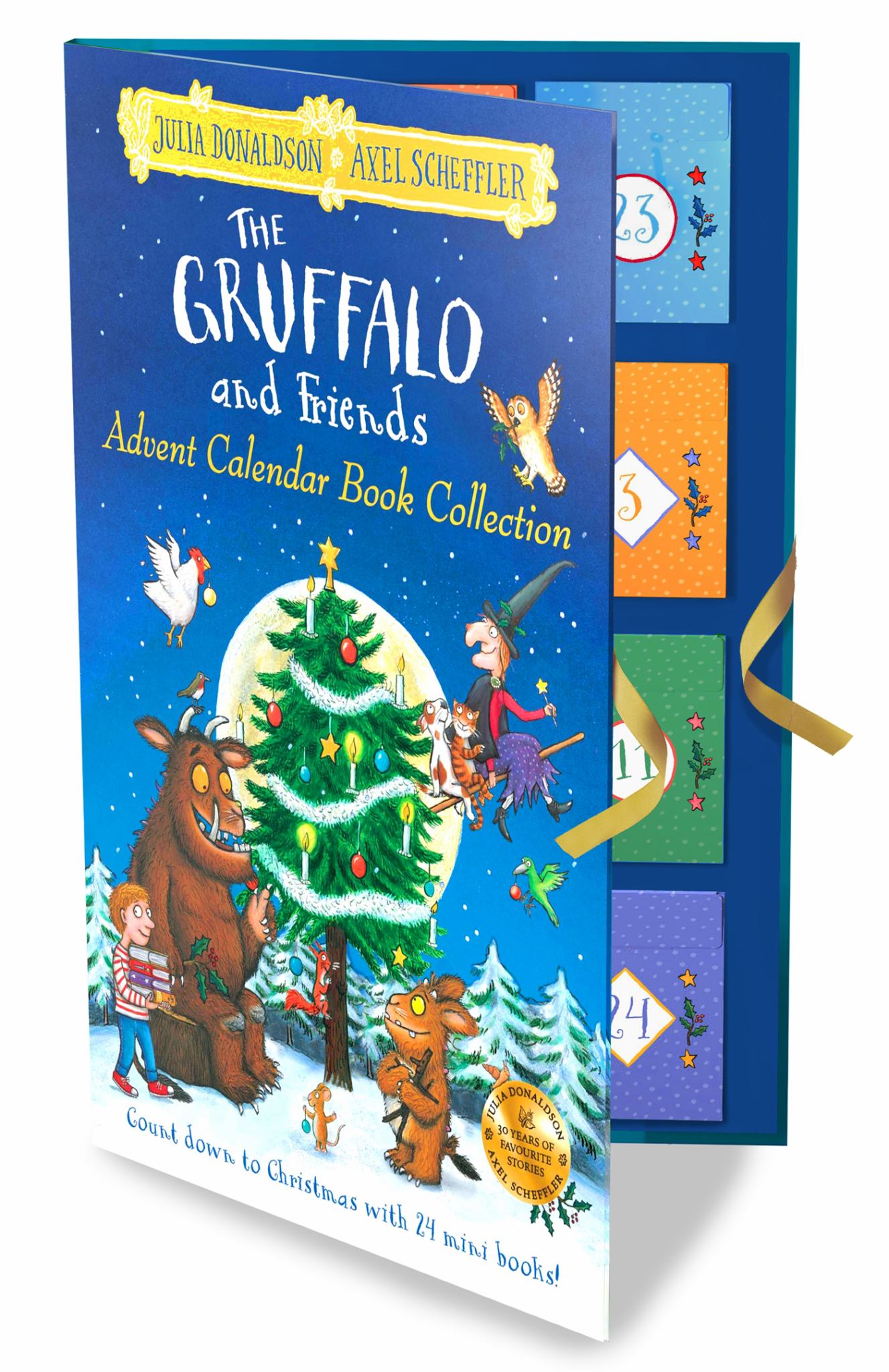 Gruffalo and Friends Advent Calendar Book Collection (2023) Cover Image