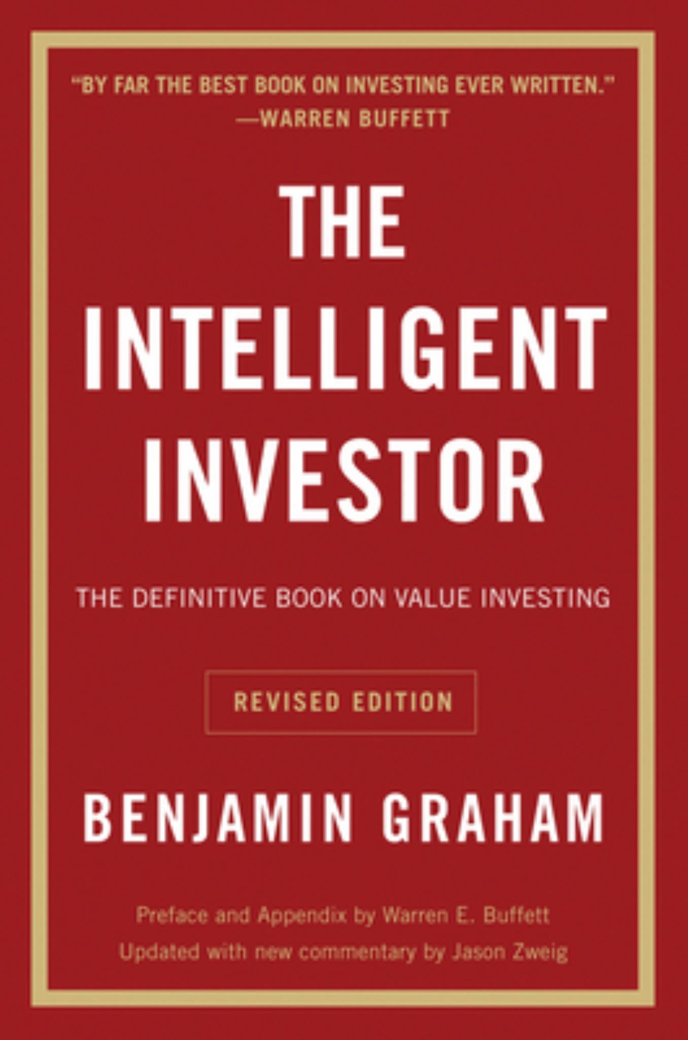 Intelligent Investor: The Definitive Book on Value Investing Cover Image