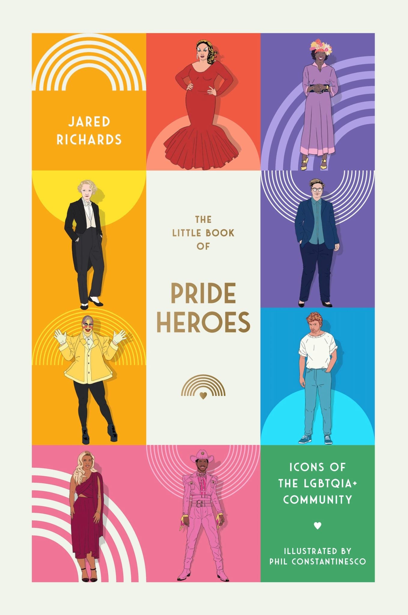 Little Book of Pride Heroes Icons of the LGBTQIA+ Community Cover Image