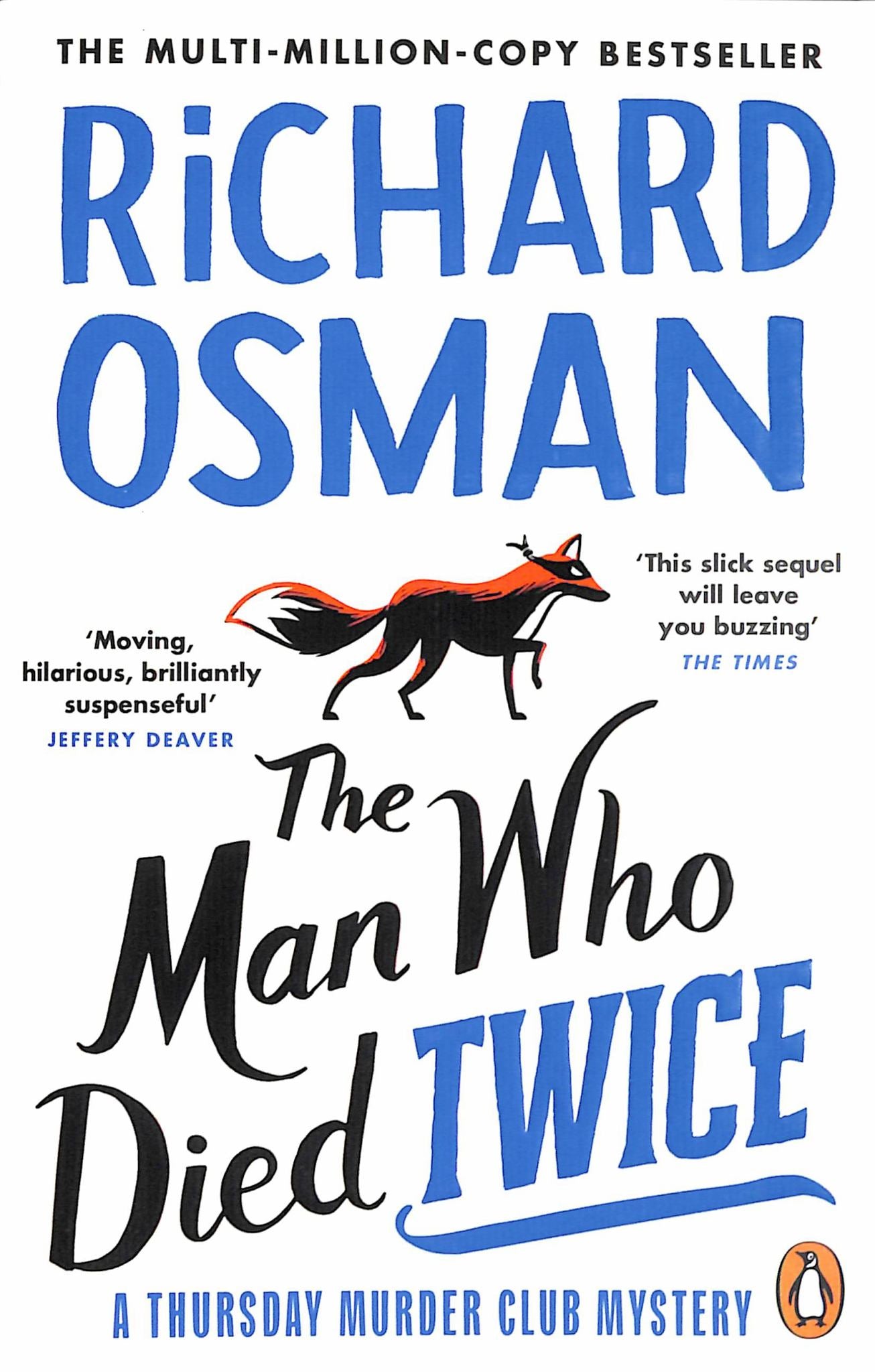 Man Who Died Twice #2 Thursday Murder Club Cover Image