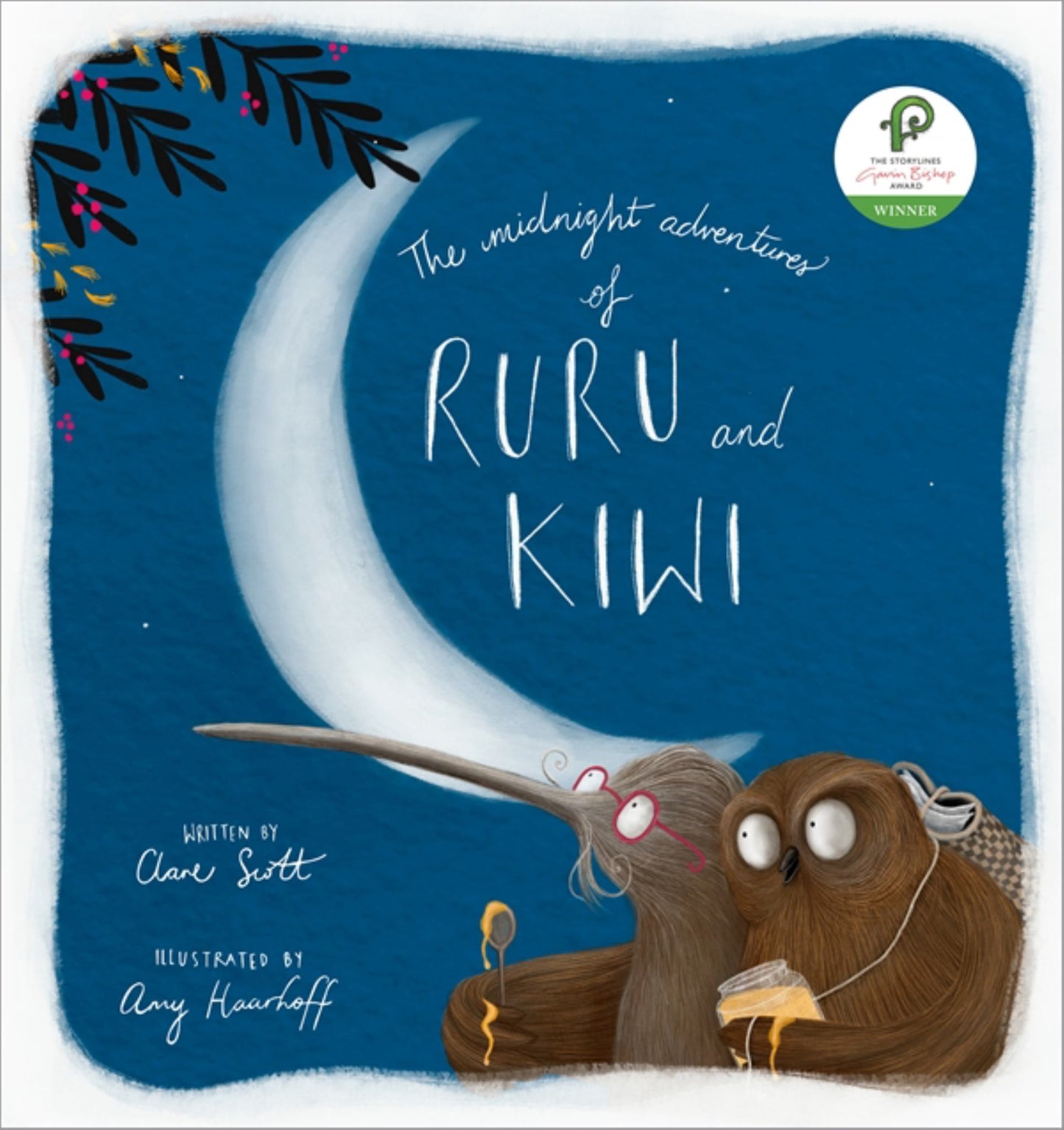 Midnight Adventures of Ruru & Kiwi Cover Image