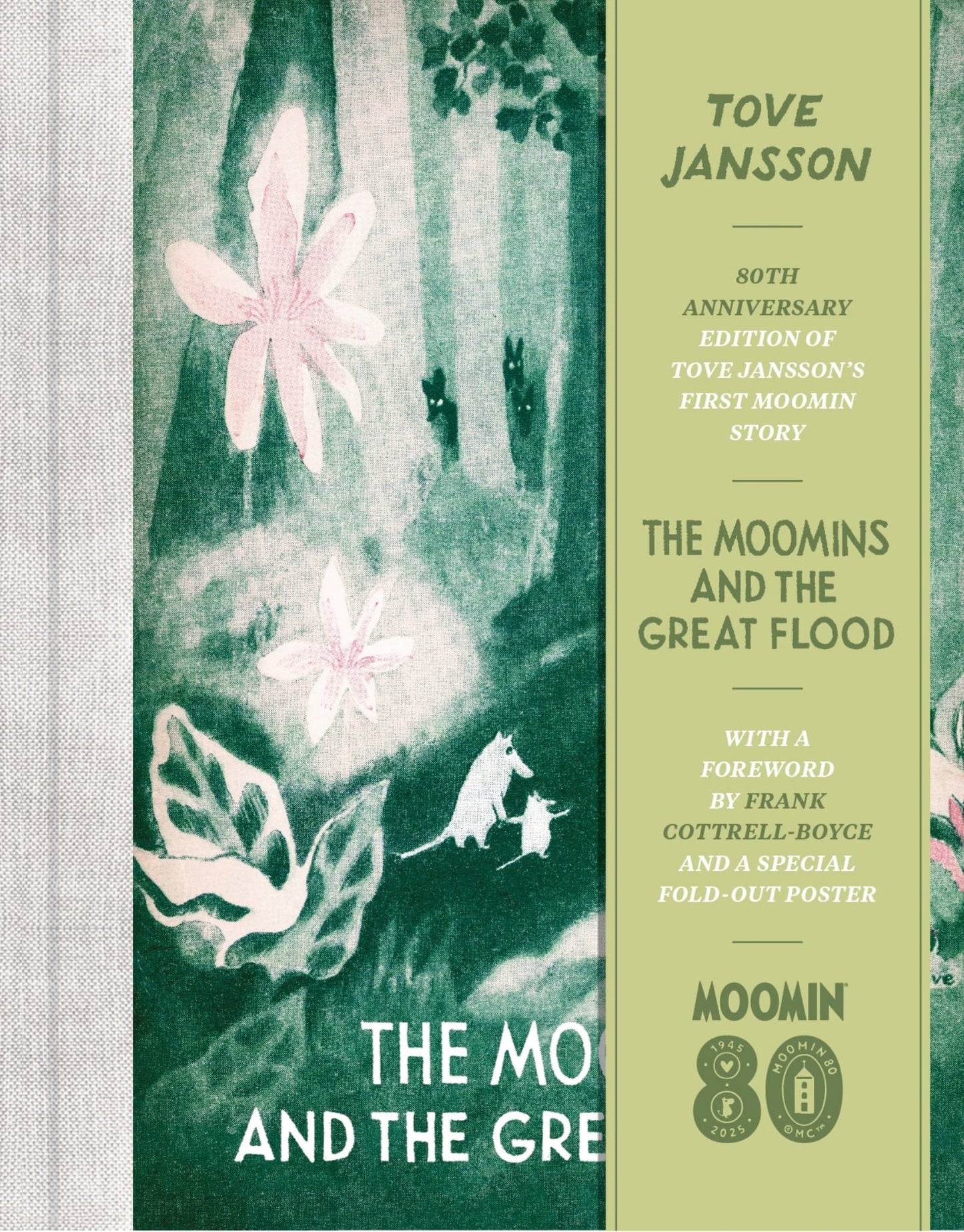 Moomins & the Great Flood 80th Anniversary Edition Cover Image