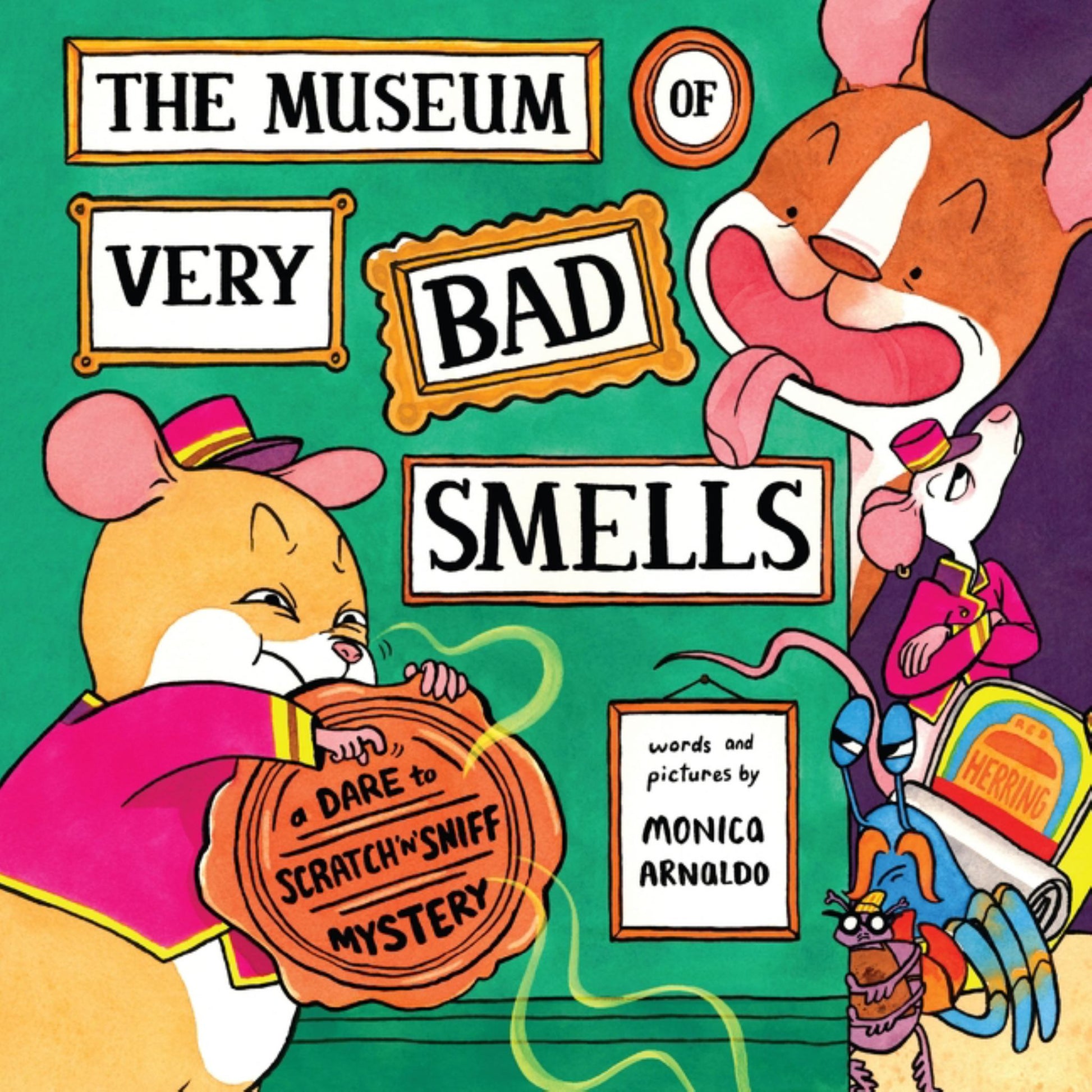 Museum of Very Bad Smells: A Dare to Scratch N' Sniff Mystery Cover Image