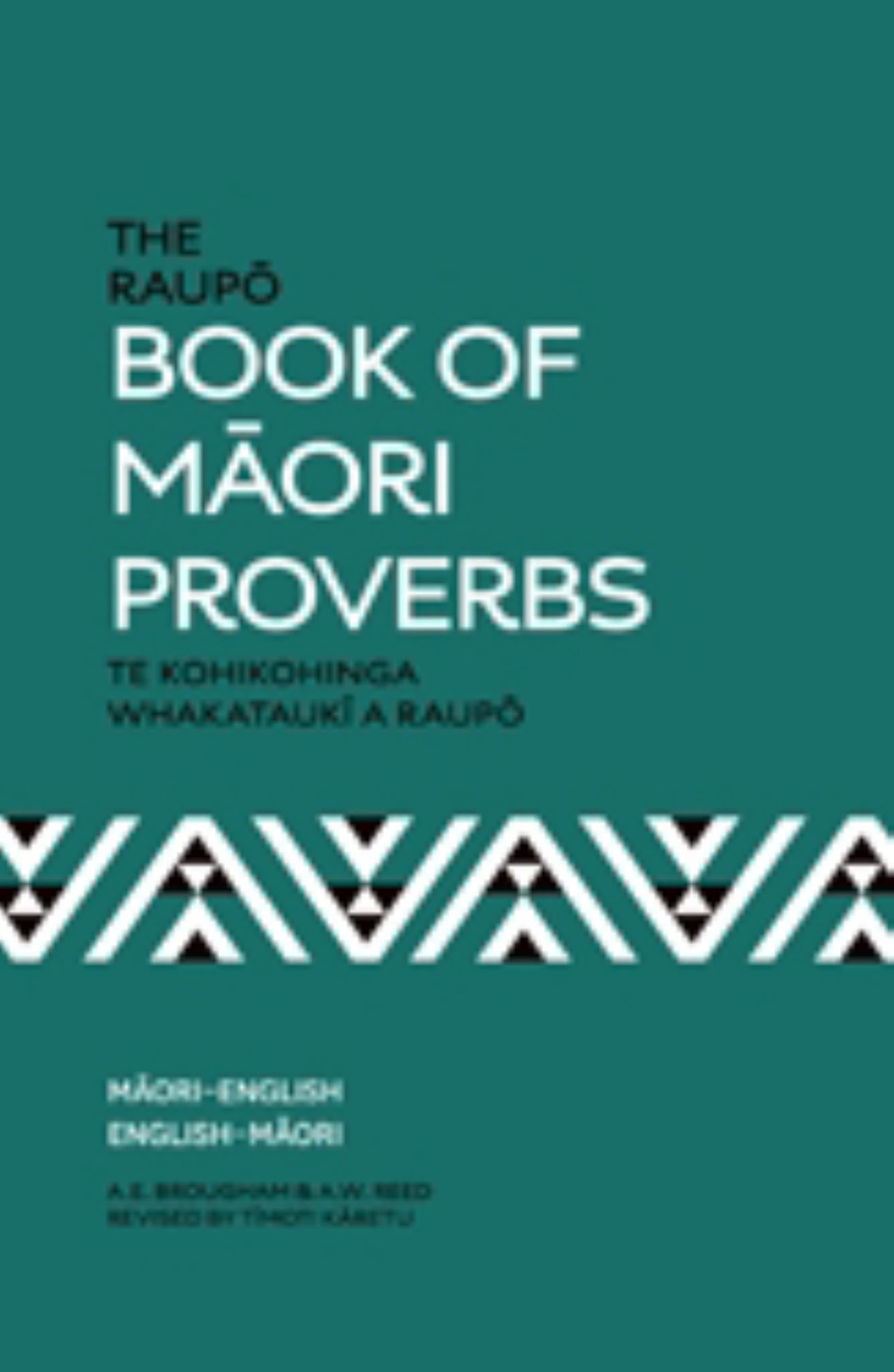 Raupo Book of Maori Proverbs Cover Image
