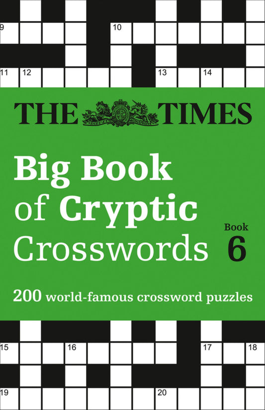 Times Big Book of Cryptic Crosswords Book 6: 200 World-Famous Crossword Puzzles Cover Image
