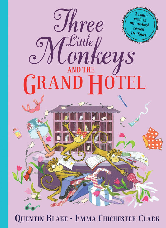 Three Little Monkeys and the Grand Hotel Cover Image