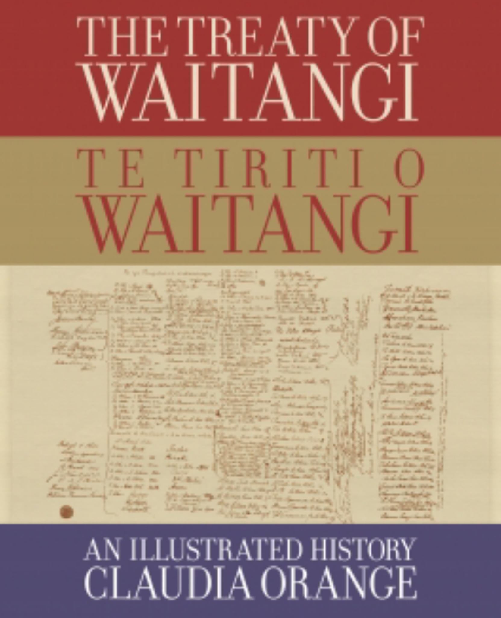 Treaty of Waitangi Te Tiriti O Waitangi Cover Image