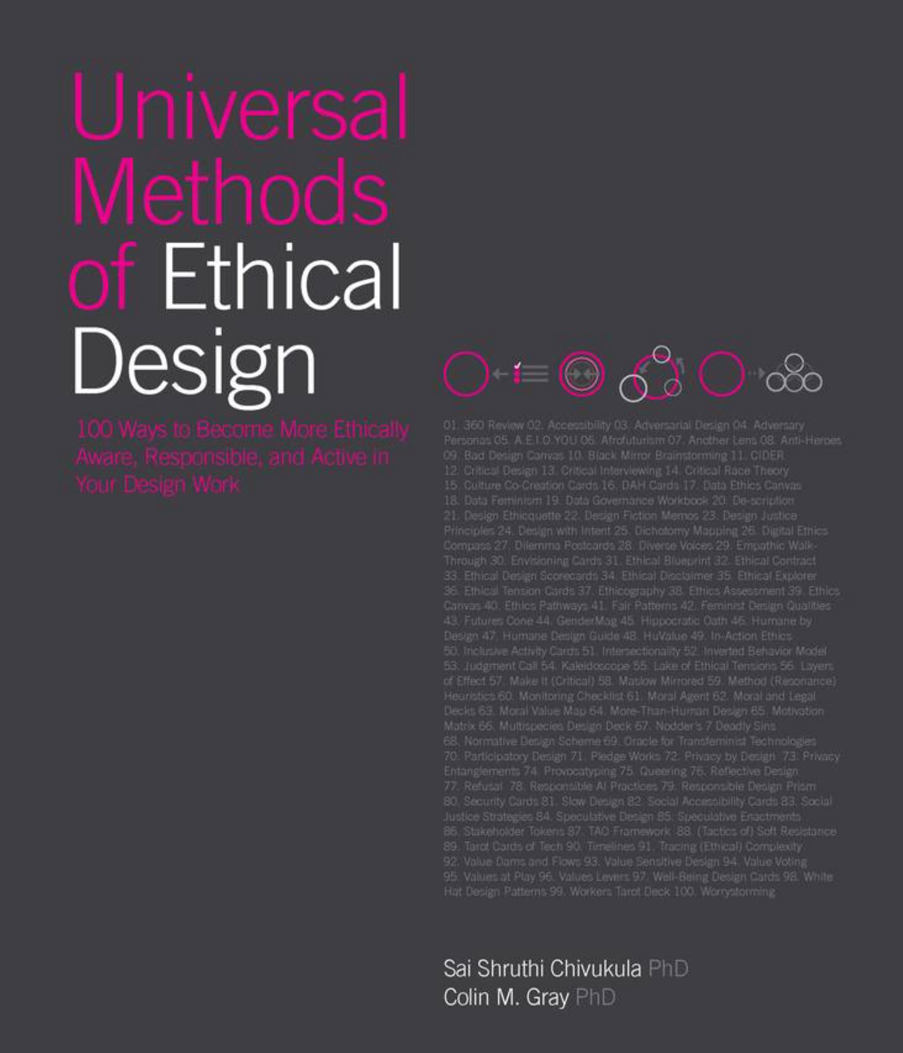 Universal Methods of Ethical Design: 100 Ways to Become More Ethically Aware Responsible & Active in Your Design Work Cover Image