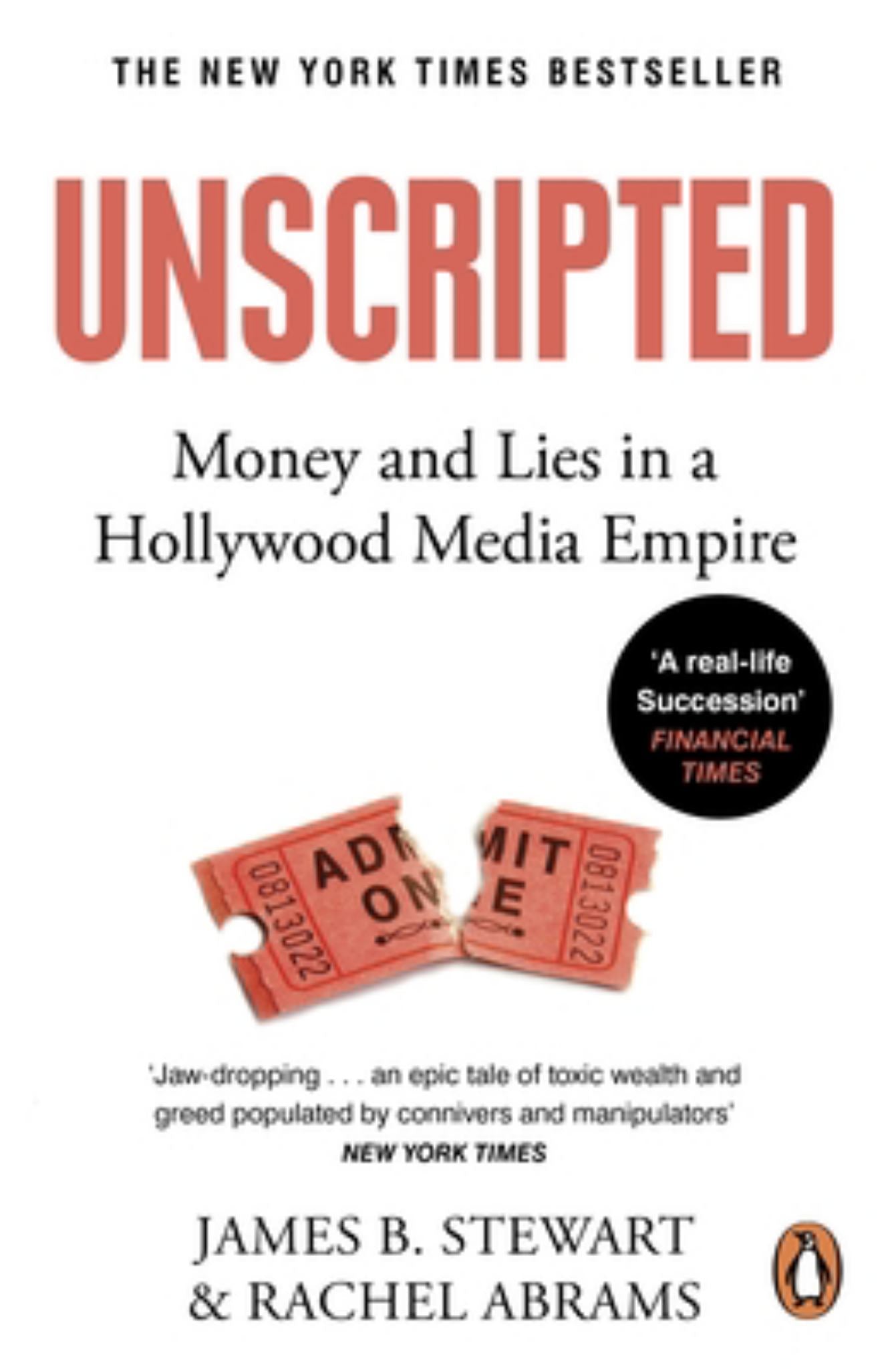 Unscripted : Sex and Lies in Hollywood's Most Powerful Company Cover Image