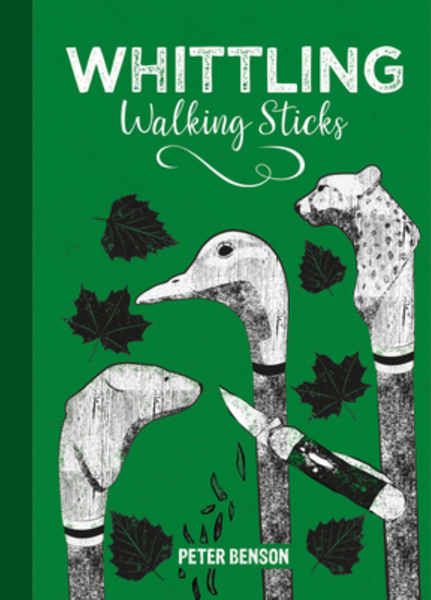 Whittling Walking Sticks Cover Image