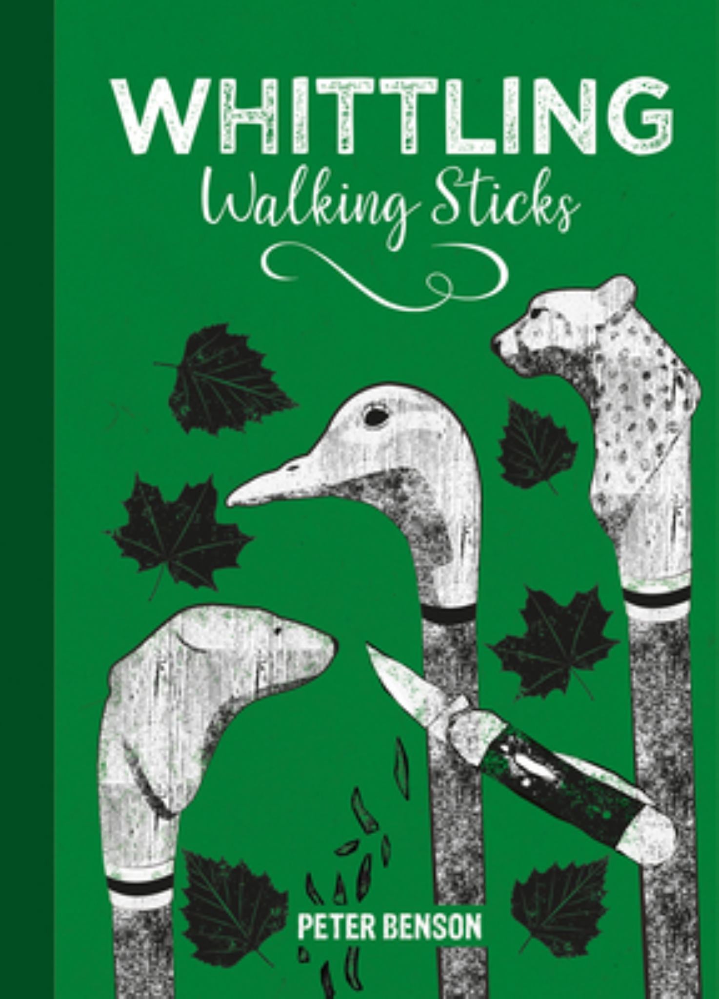 Whittling Walking Sticks Cover Image