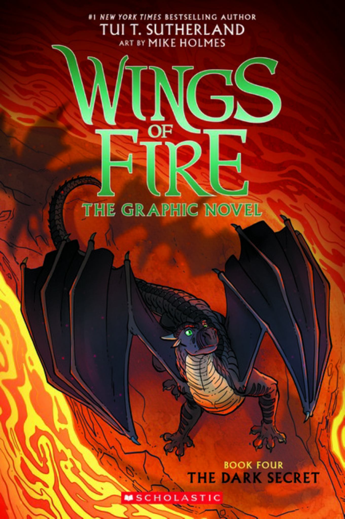 Dark Secret Graphic Novel #4 Wings of Fire Cover Image